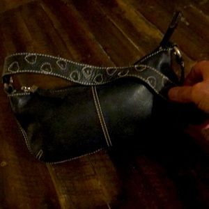 clutch leather like new